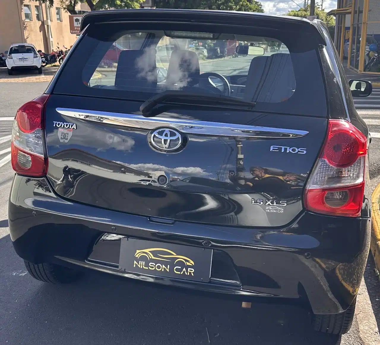 2013 TOYOTA ETIOS HB XLS - back - Nilson Car